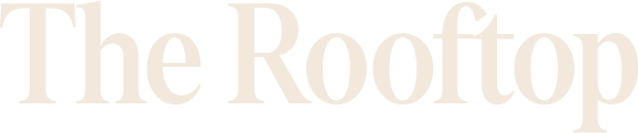 The Rooftop set in a serif typeface